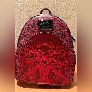 NWT Loungefly Disney Marvel Scarlet Witch Backpack